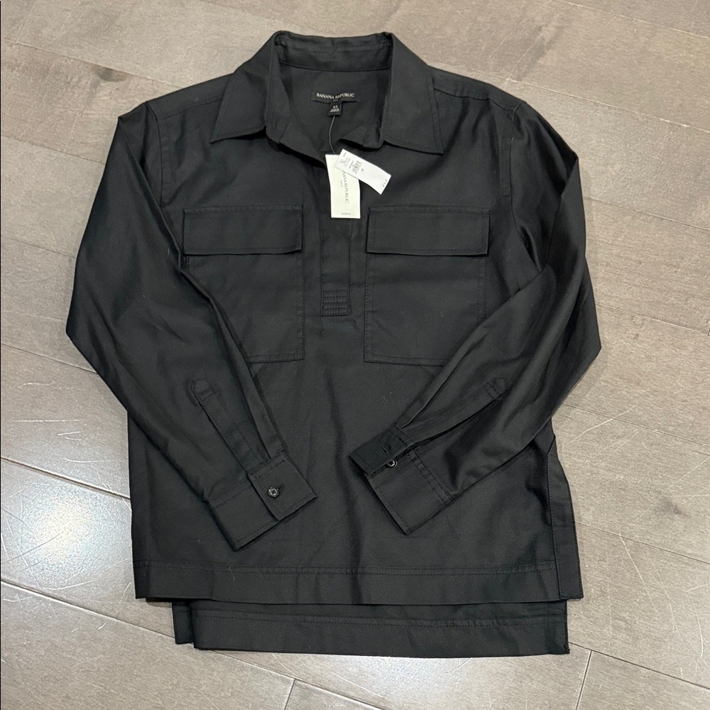 NWT Banana Republic Black Shirt.